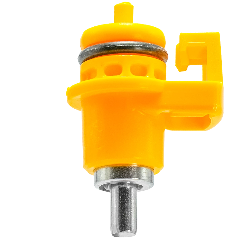 Nipple PLJ Média Vazão Pleyades para sistemas automáticos de hidratação avícola com fornecimento equilibrado de água para aves.